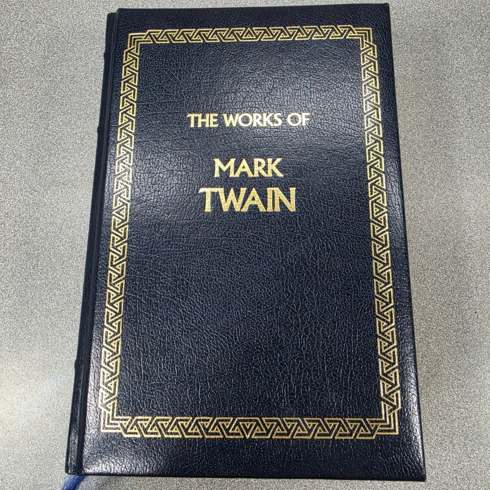 Longmeadow Press The Works of Mark Twain Book Excellent Anthology